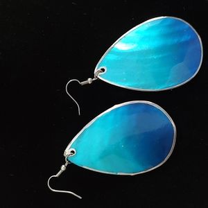 💙Large Teardrop Earrings